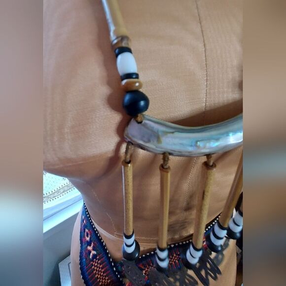 Beautiful Artisan OOAKIND Vintage Statement Necklace Estate Jewelry - Picture 9 of 13